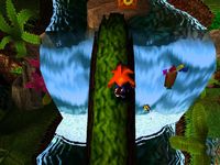 une photo d'Ã©cran de Crash Bandicoot sur Sony Playstation